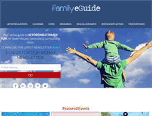 Tablet Screenshot of familyeguide.com